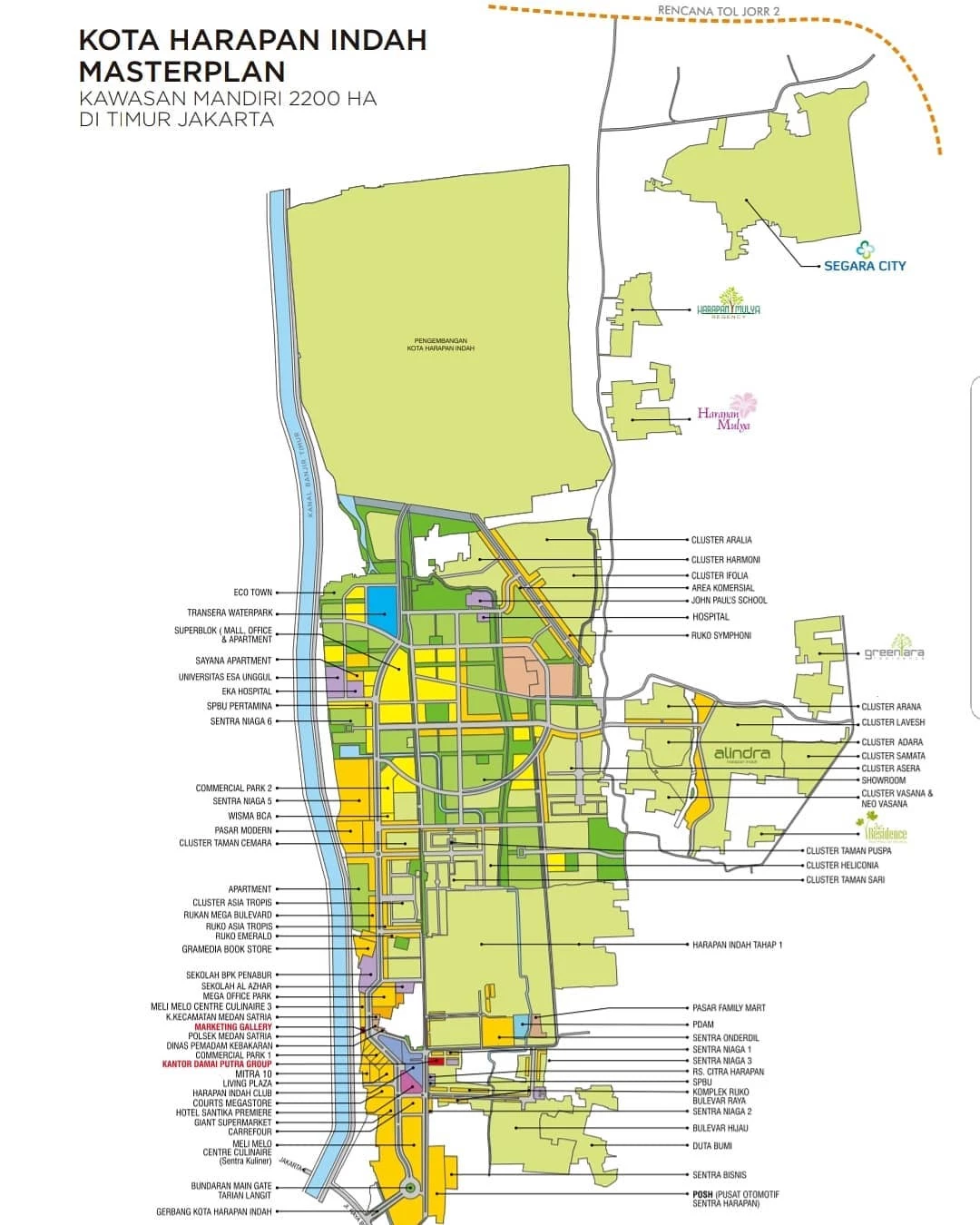 Master-Plan-Kota-Harapan-Indah-Bekasi-1